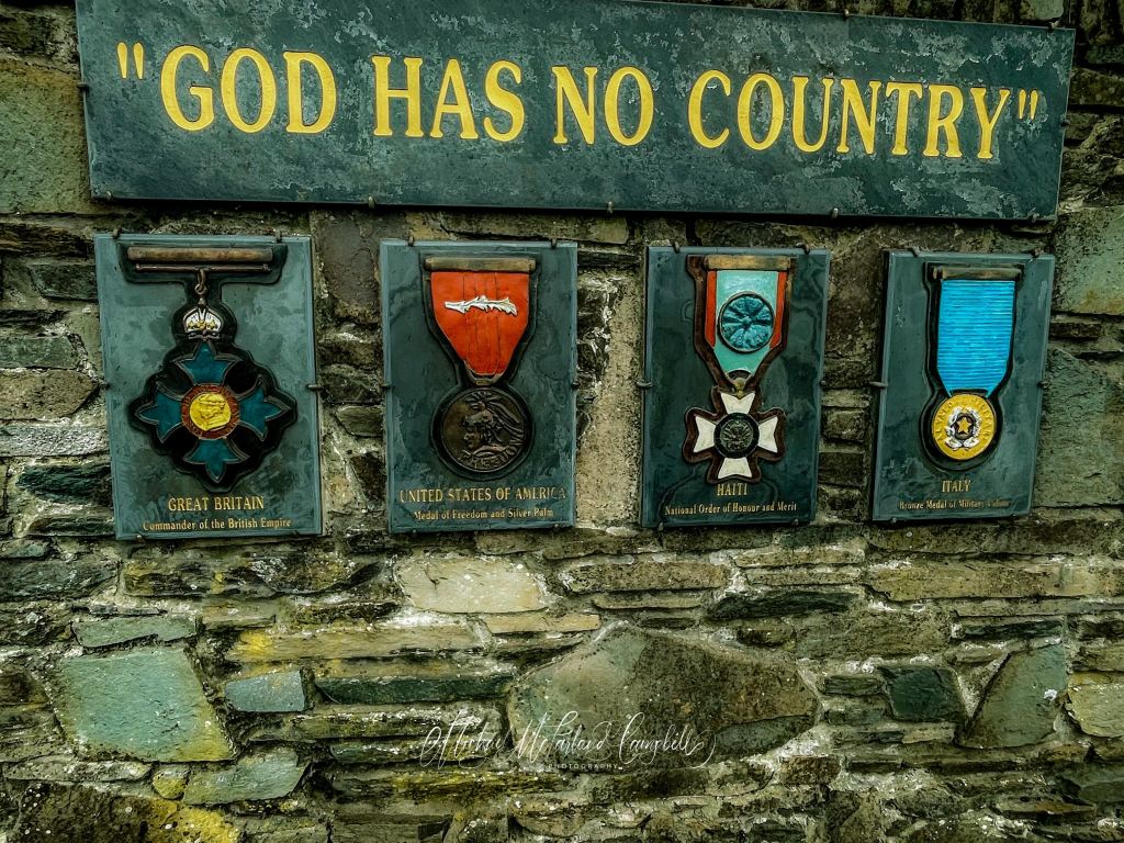 Memorial to Mgr Hugh O'Flaherty