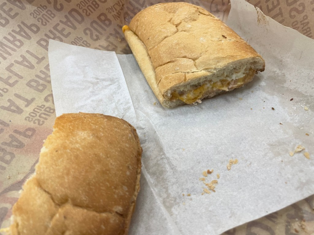 Tuna. Melt. Miscommunication.