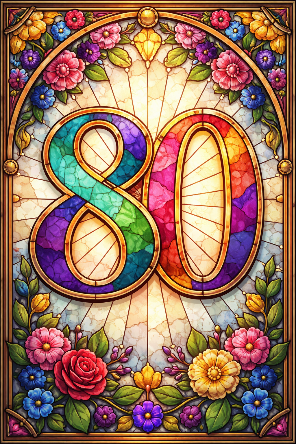 Eighty. Honour. Joy.